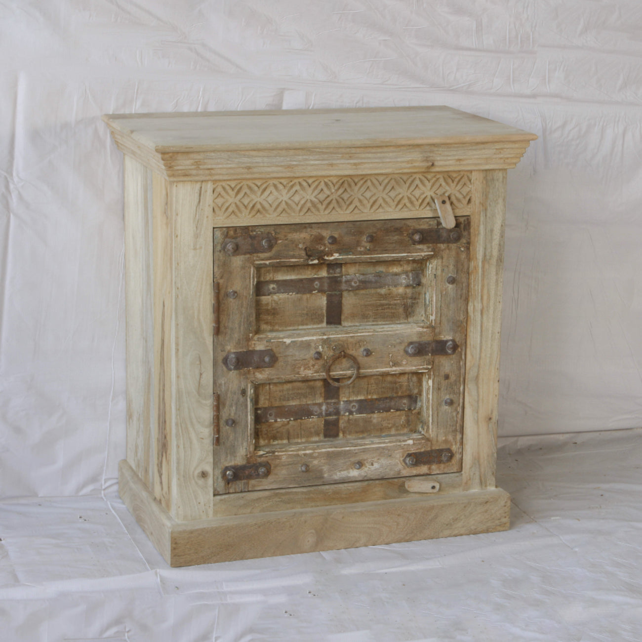 Vintage Indian Timber Vanity 03 - 75cm Length | Pre Order
