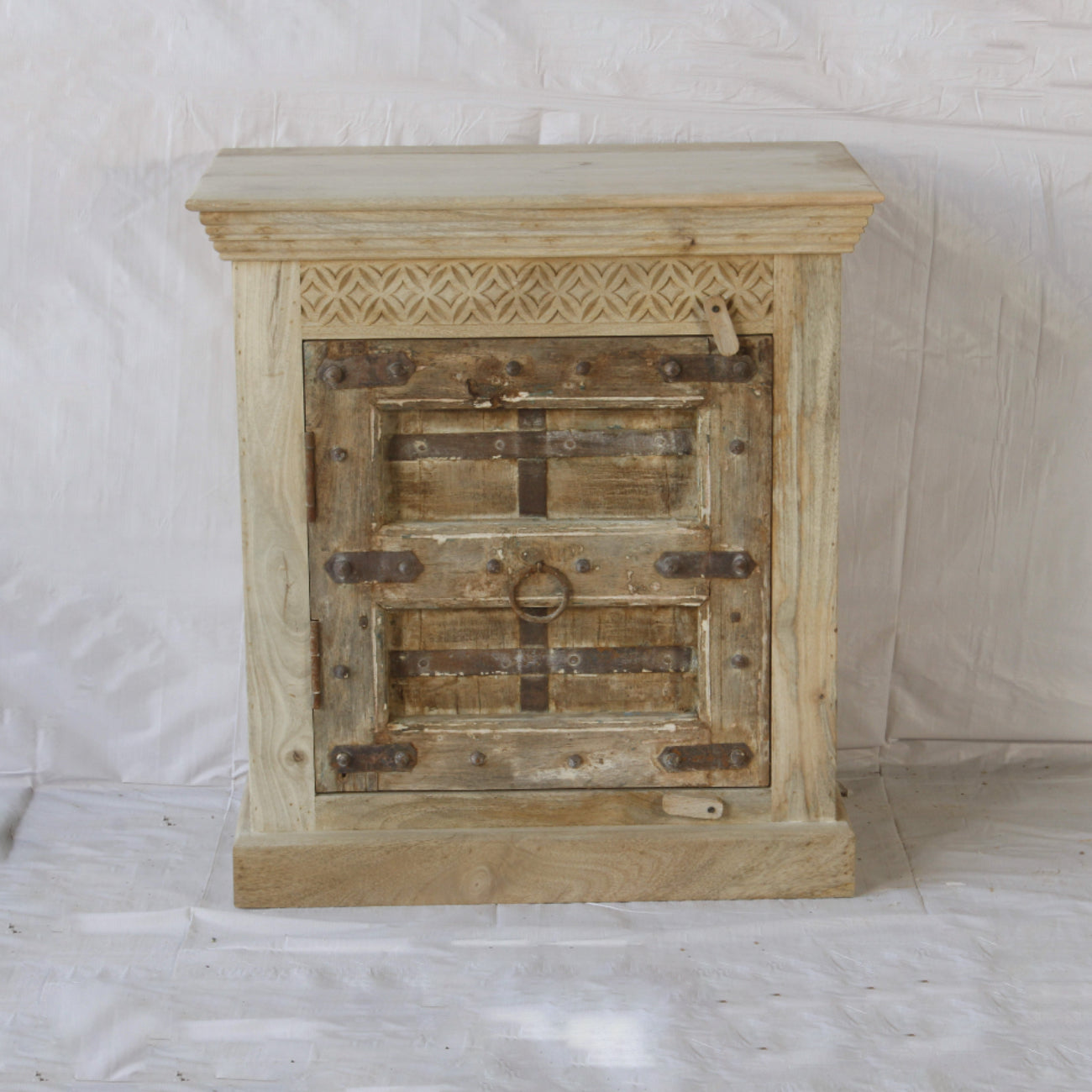 Vintage Indian Timber Vanity 03 - 75cm Length | Pre Order