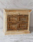 Vintage Indian Timber Vanity 03 - 90cm Length