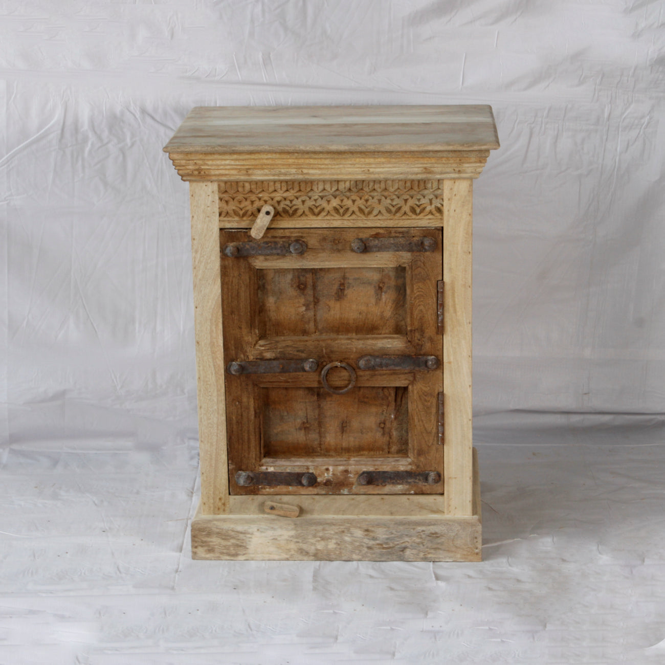 Vintage Indian Timber Vanity 03 - 60cm Length