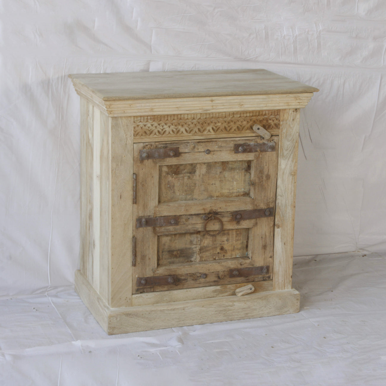 Vintage Indian Timber Vanity 04 - 75cm Length | Pre Order