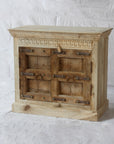 Vintage Indian Timber Vanity 04 - 90cm Length