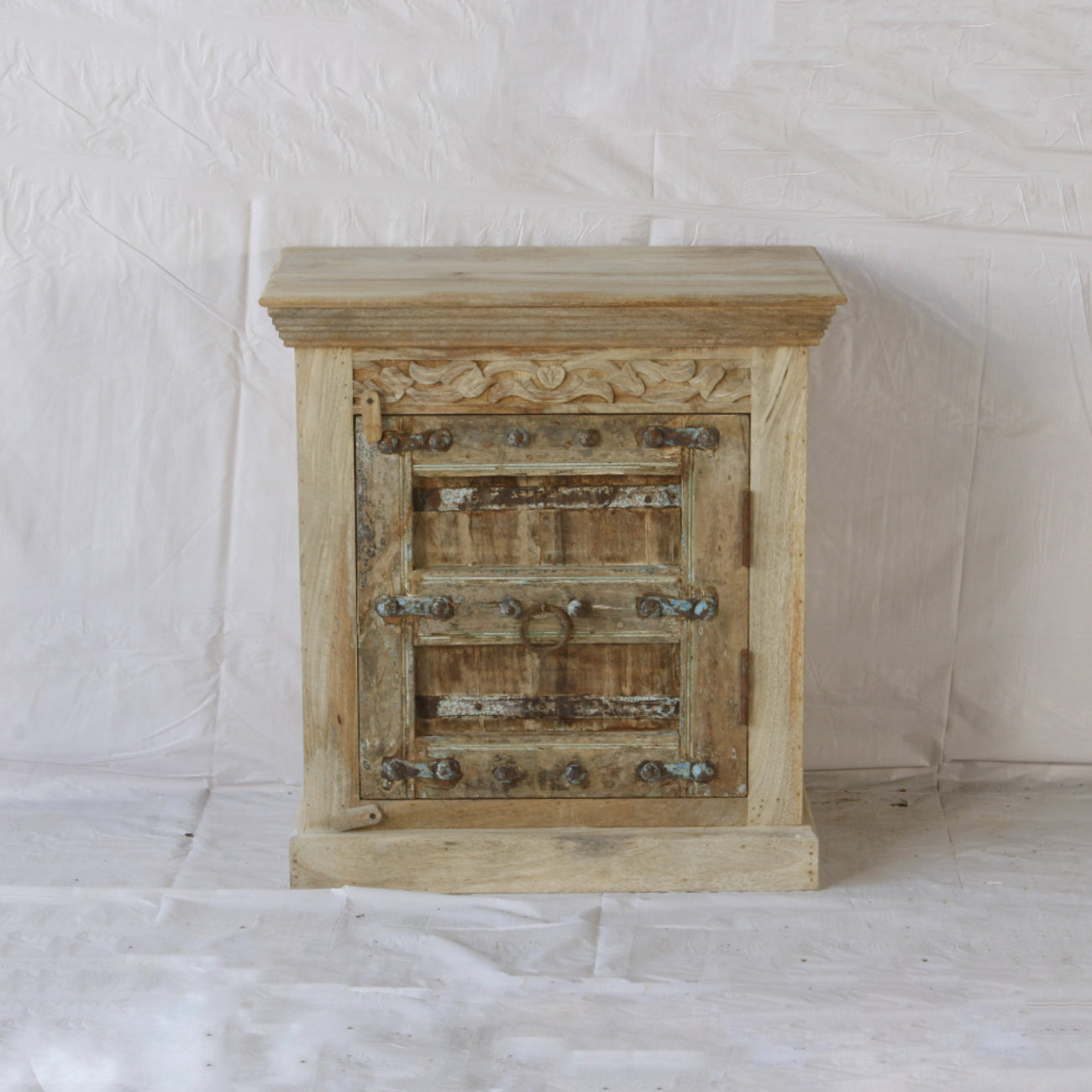 Vintage Indian Timber Vanity 05 - 75cm Length | Pre Order