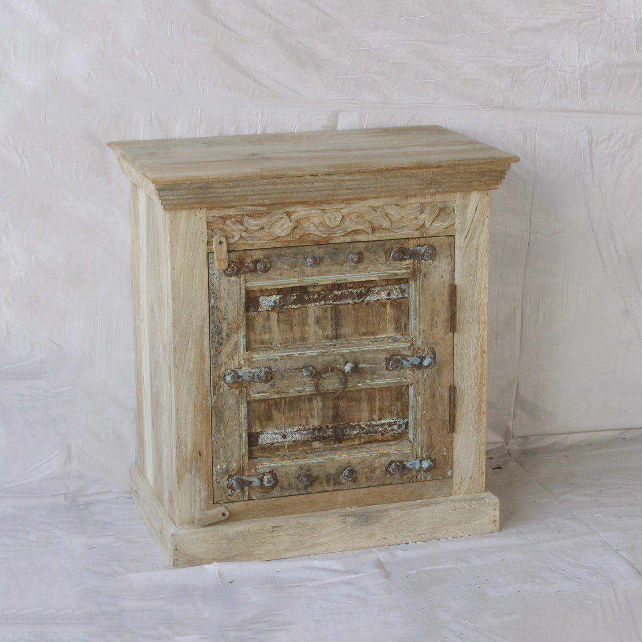 Vintage Indian Timber Vanity 05 - 75cm Length | Pre Order