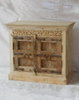 Vintage Indian Timber Vanity 05 - 90cm Length