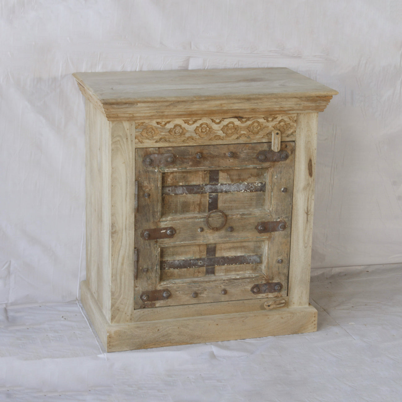 Vintage Indian Timber Vanity 06 - 75cm Length | Pre Order