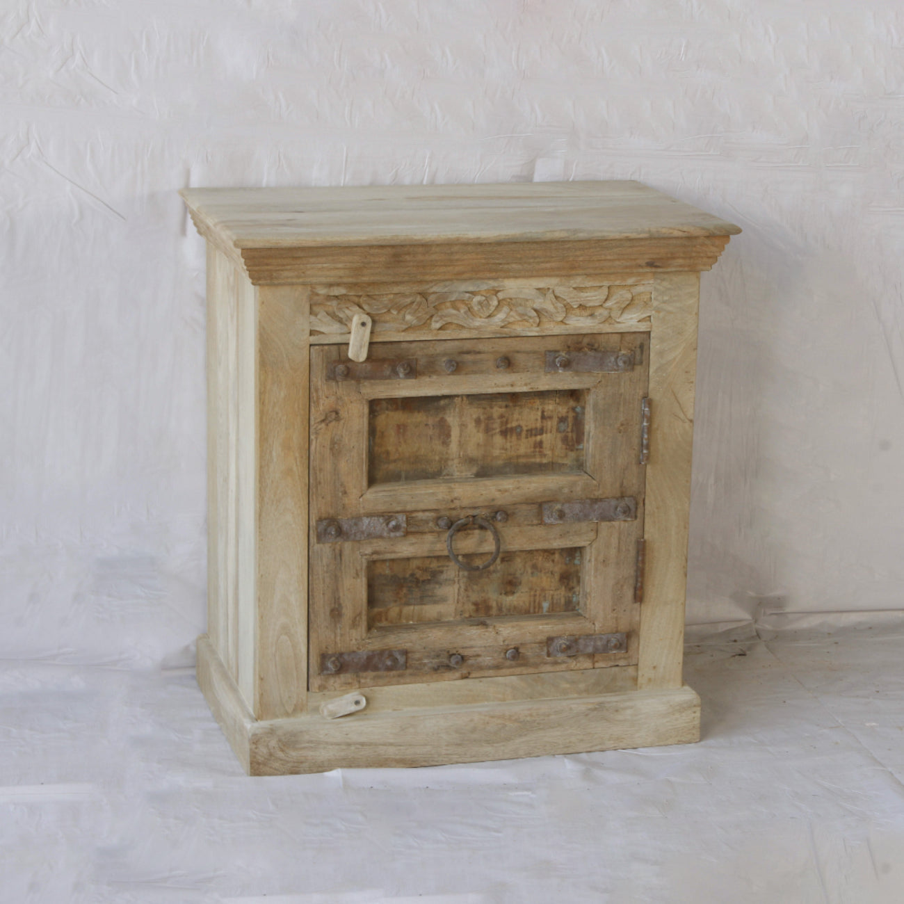 Vintage Indian Timber Vanity 07 - 75cm Length | Pre Order