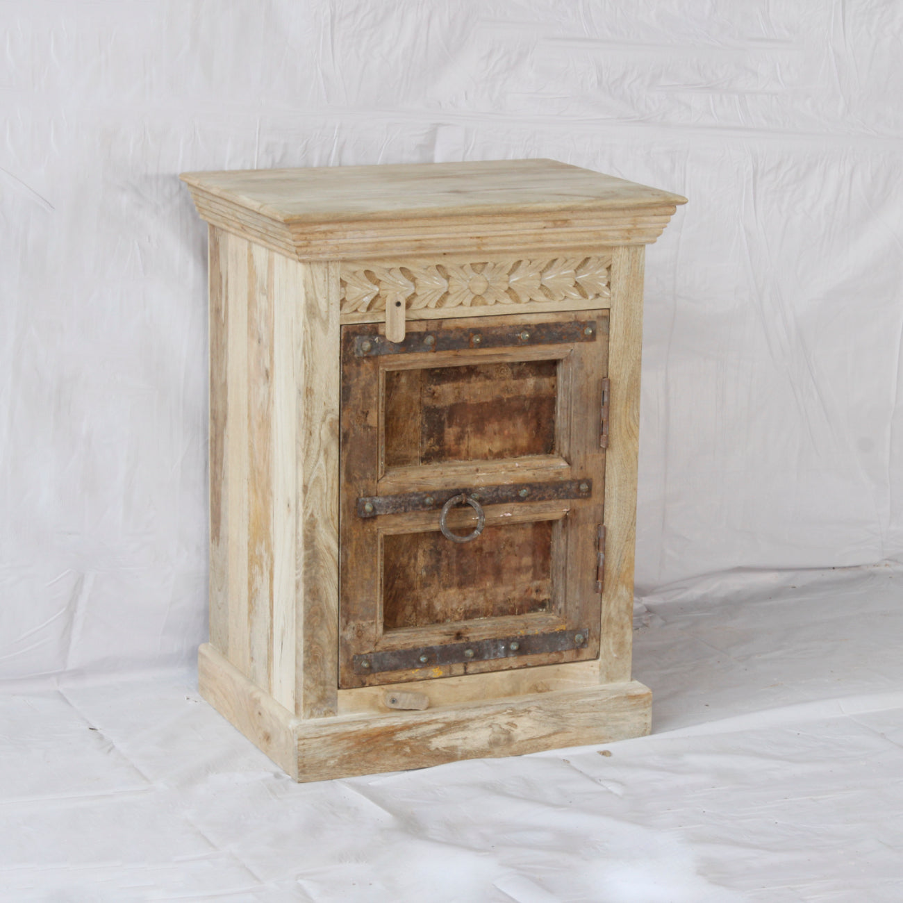 Vintage Indian Timber Vanity 07 - 60cm Length