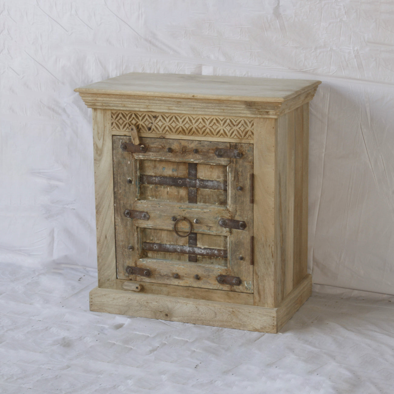 Vintage Indian Timber Vanity 08 - 75cm Length | Pre Order