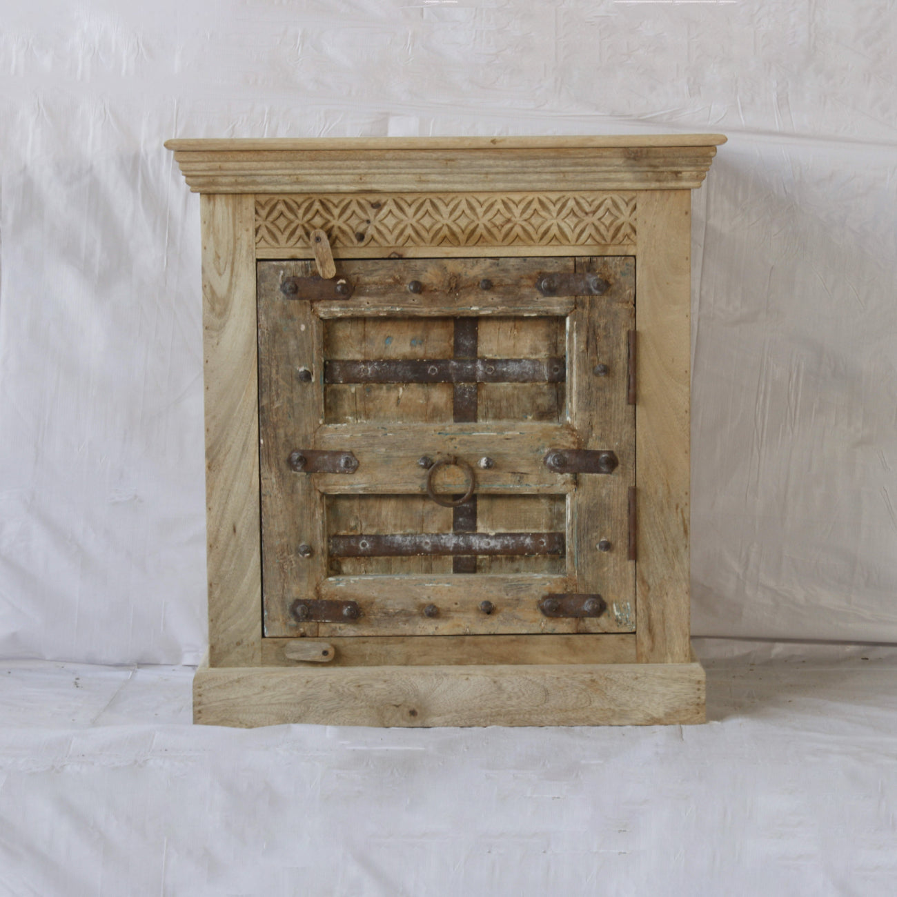 Vintage Indian Timber Vanity 08 - 75cm Length | Pre Order