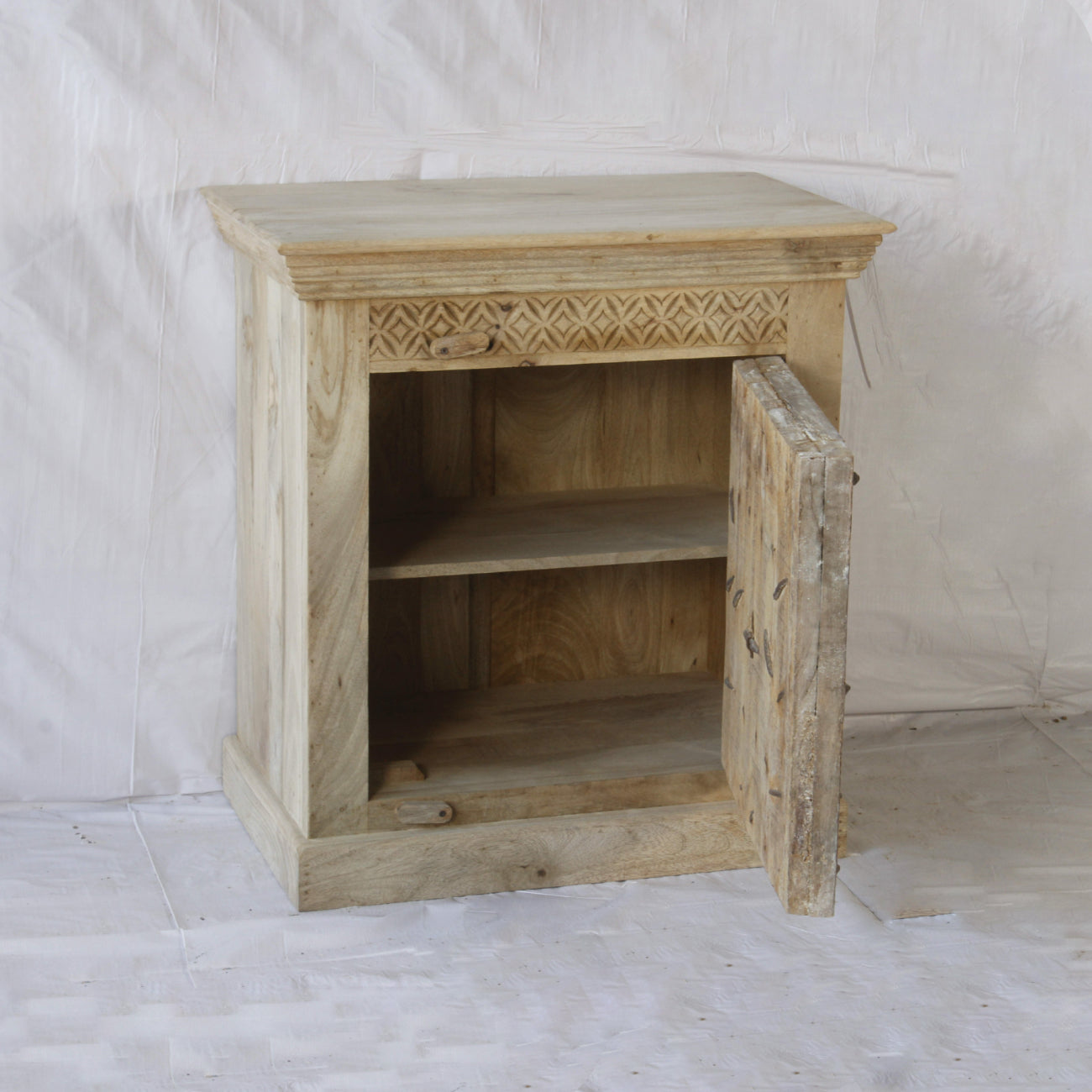 Vintage Indian Timber Vanity 08 - 75cm Length | Pre Order