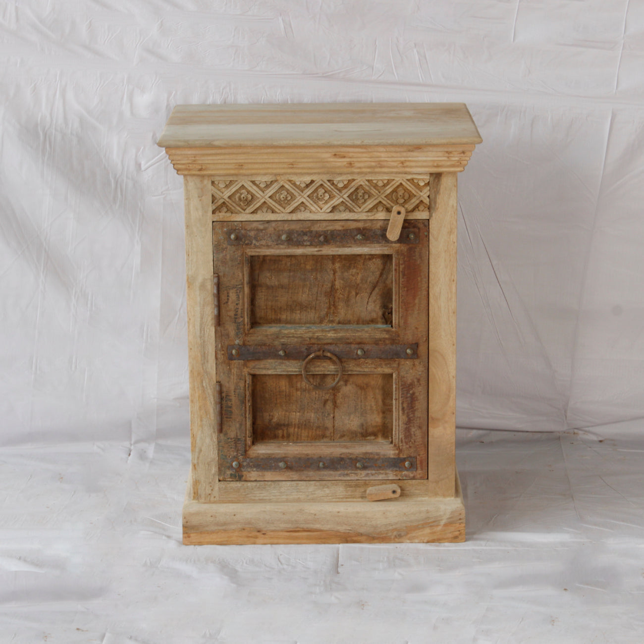 Vintage Indian Timber Vanity 08 - 60cm Length
