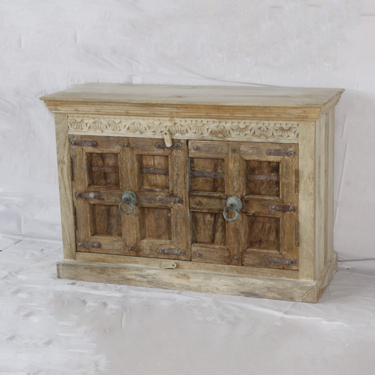 Vintage Indian Timber Vanity 15 - 120cm Length
