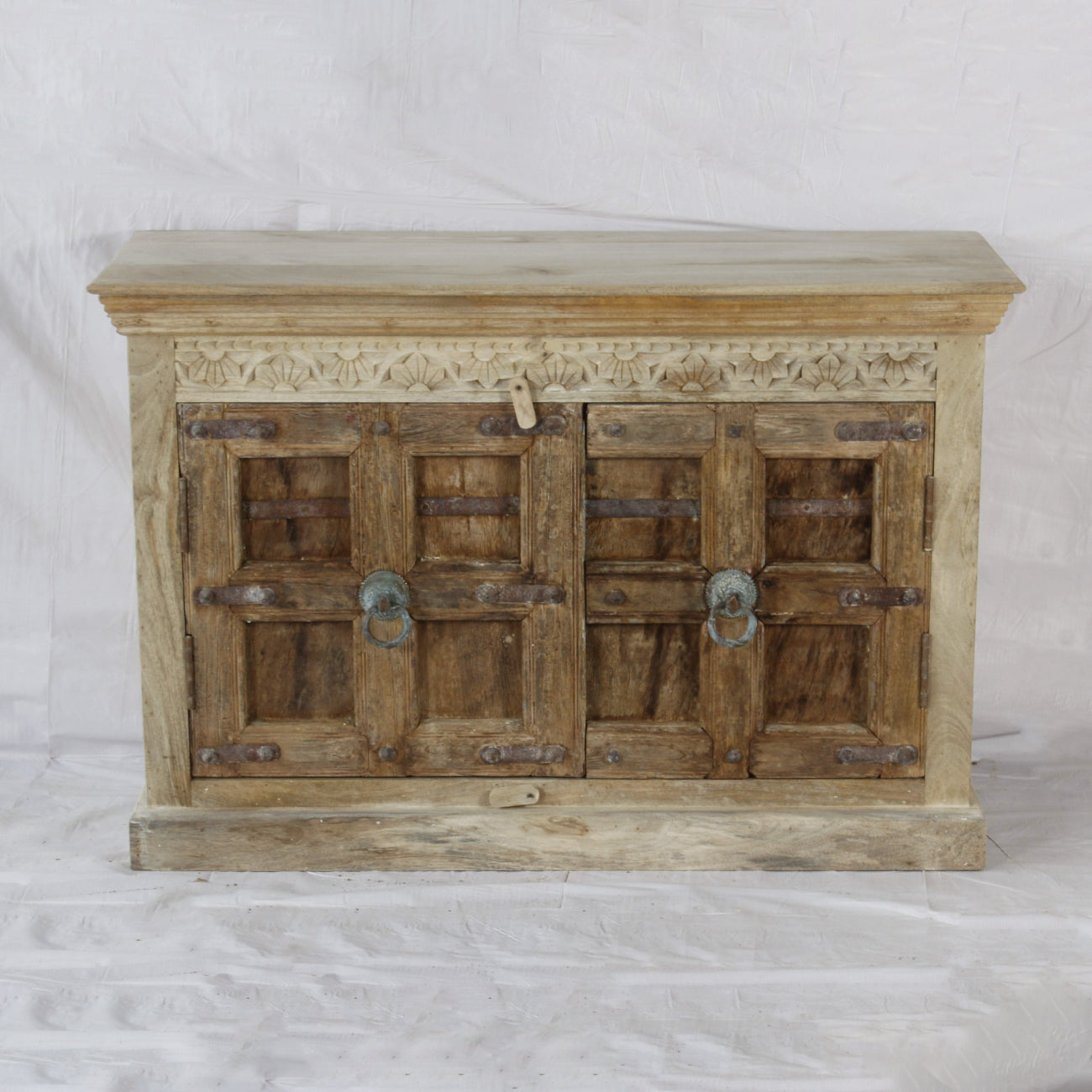 Vintage Indian Timber Vanity 15 - 120cm Length
