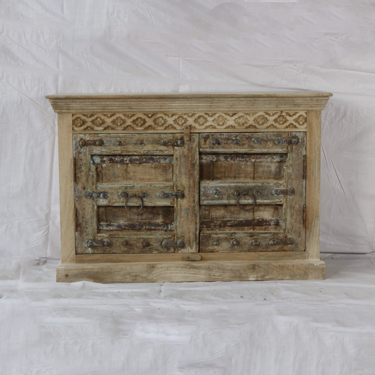 Vintage Indian Timber Vanity 16 - 120cm Length