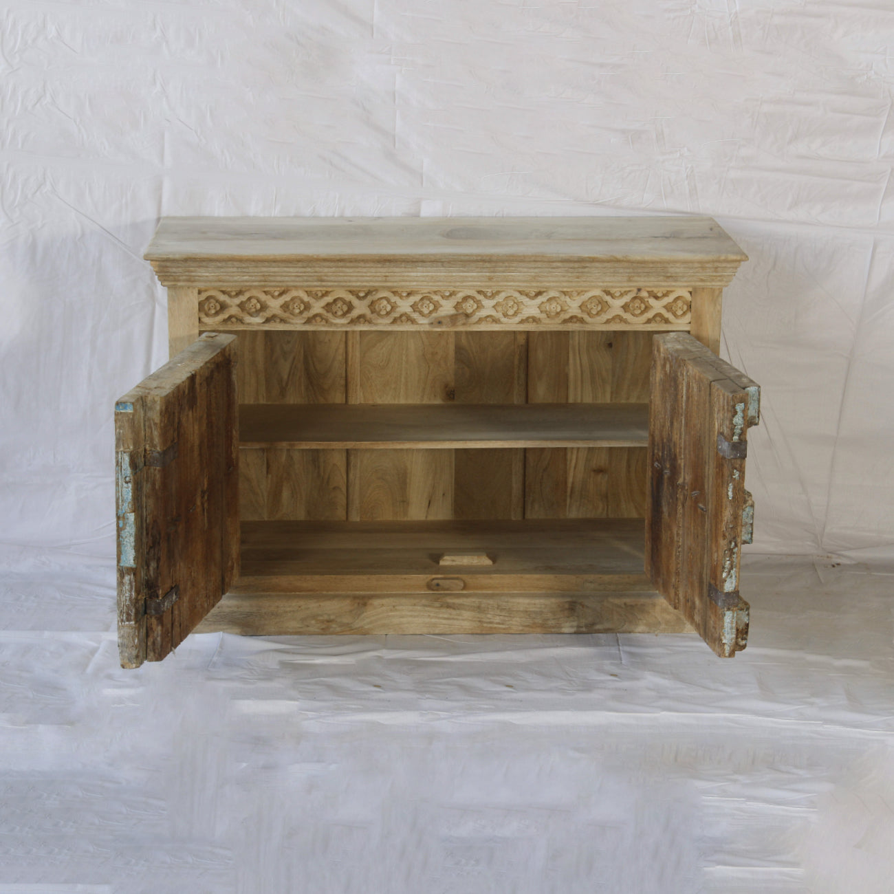 Vintage Indian Timber Vanity 16 - 120cm Length