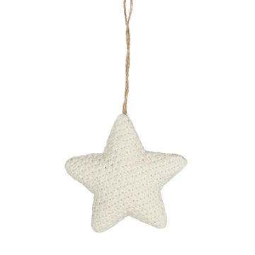 Hanging Woven Star Decoration