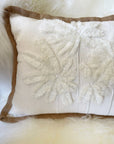 White Palm Island Lumbar Cushion 30x50cm