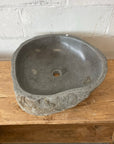 XL River Stone Basin 24 - 49 x 44.5 x 16cm
