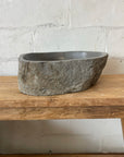 XL River Stone Basin 24 - 49 x 44.5 x 16cm