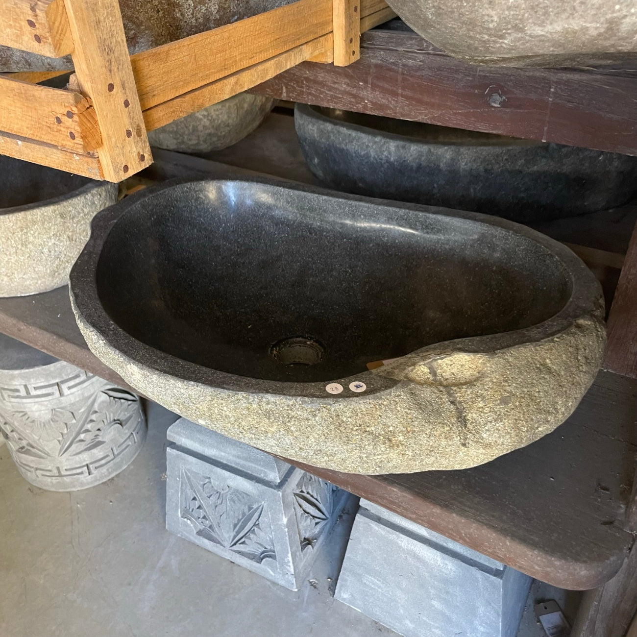 XL River Stone Basin 