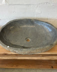XXL River Stone Basin 25 - 66.5 x 47.5 x 15cm