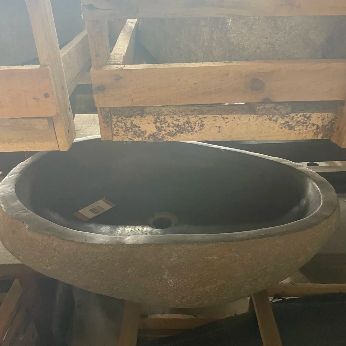 XXL River Stone Basins | Assorted Styles