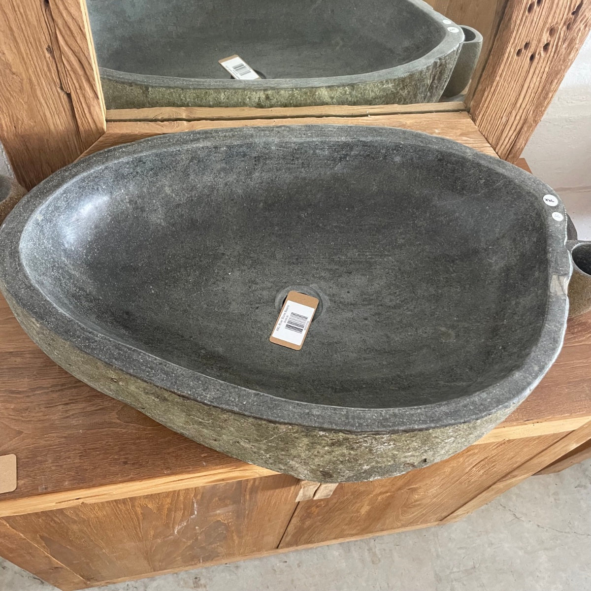 XXL River Stone Basins | Assorted Styles