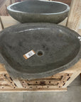 XXL River Stone Basins | Assorted Styles