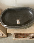 XXL River Stone Basins | Assorted Styles