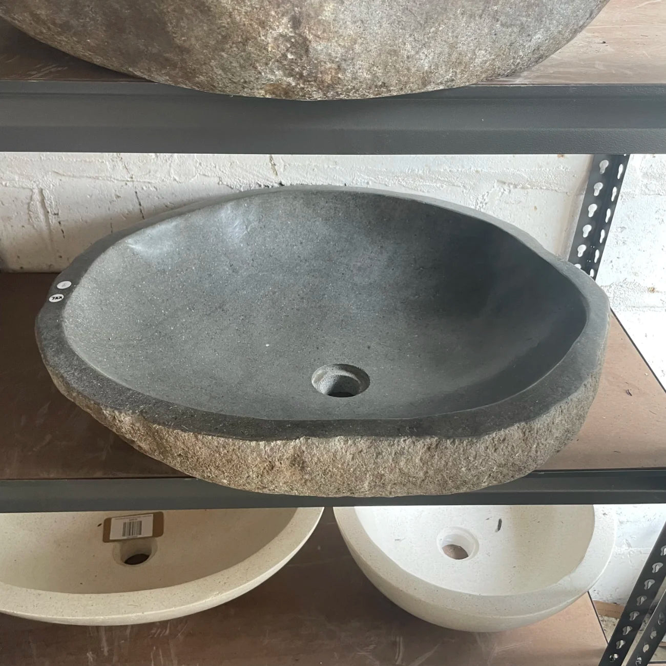 XXL River Stone Basins | Assorted Styles