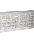 Indian White Wash Timber 220cm Sideboard | Assorted Designs | Pre Order