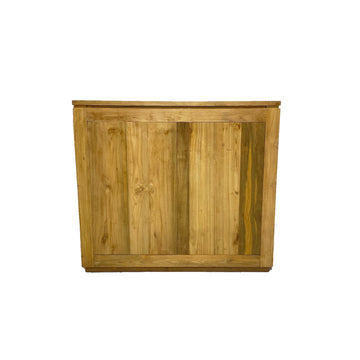 Natural Teak Vanity 90cm