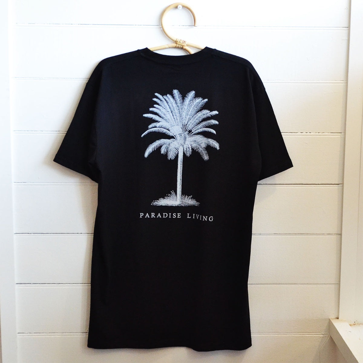 Black Paradise Living Mens Shirt