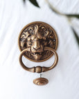 Brass Lion Door Knocker