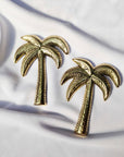 Brass Palm Plaque