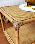 Caramel Bangalow Split Cane Coffee Table