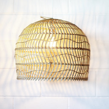 Medium Sway Rattan Pendant