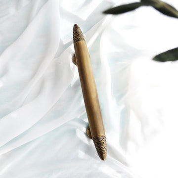 Elliptical Brass Door Handle