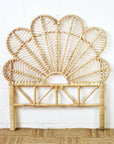 Flower Petal Rattan Bedhead | Assorted Sizes