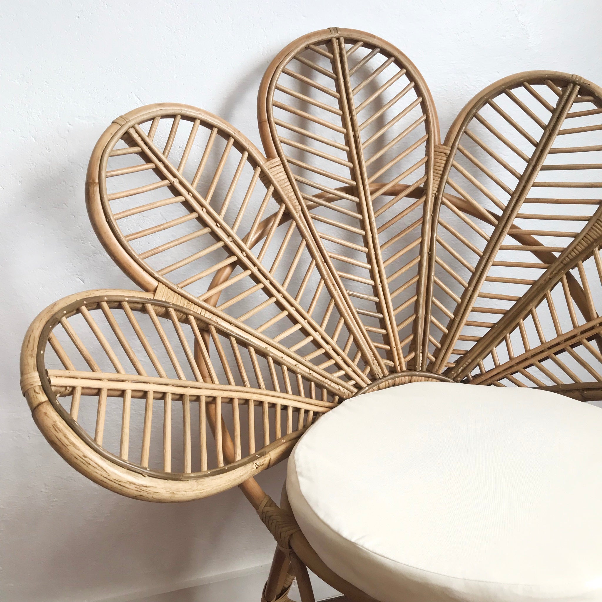 Petal chair hotsell rattan