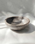 Grey Marble Stone Bowl 9.5cm Dia