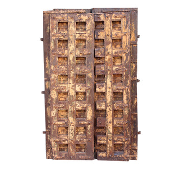 Indian Rajasthani Antique Doors #023 - 120x194cm