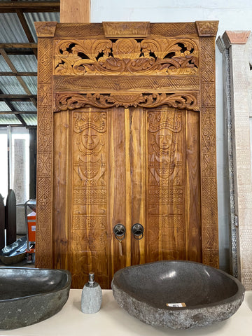 Timber Bali Door #079 - 130x253cm