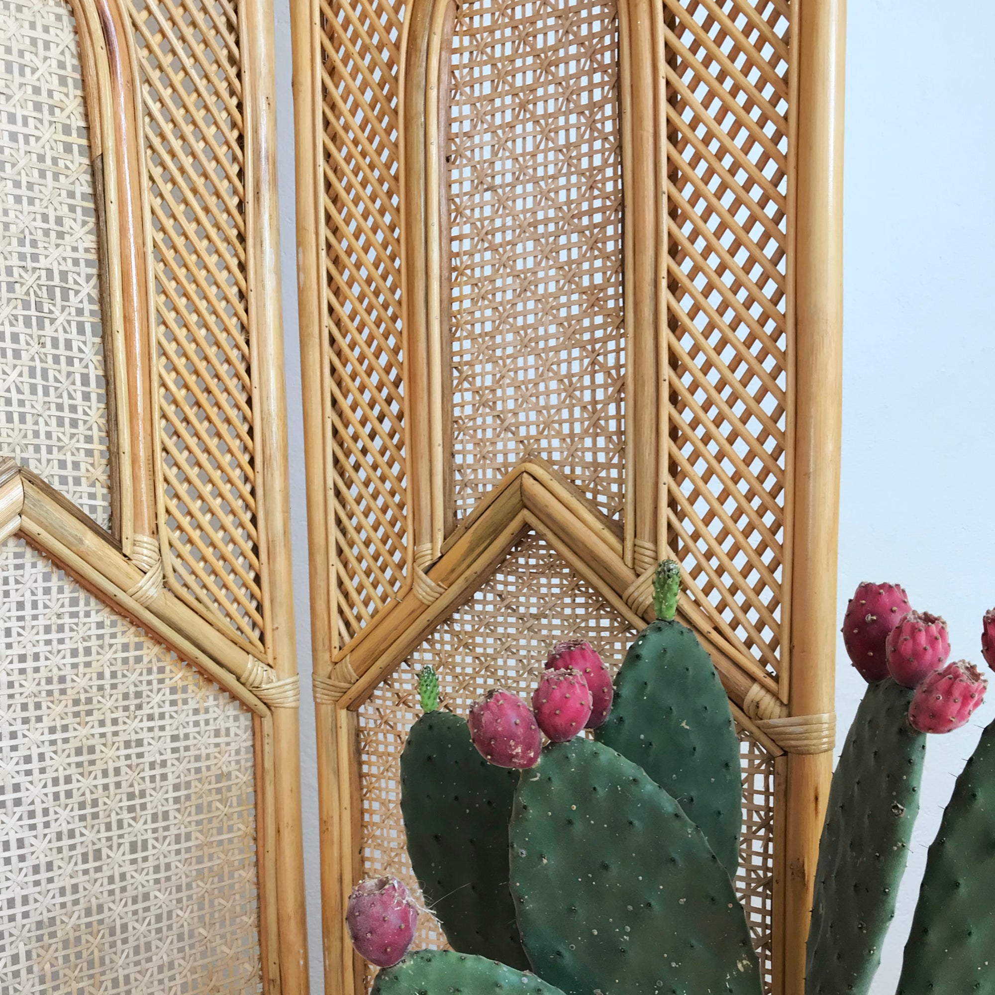 Chapel Rattan 3 & 4 Panel Screen Room Divider