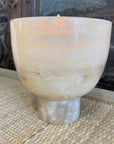 Onyx Stone Standing Bowl