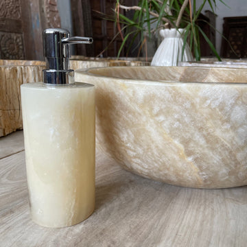 Onyx Stone Soap Dispenser