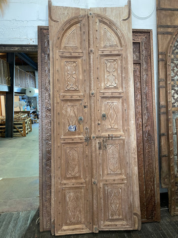 Grand Indian Rajasthani Antique Door #031 - 106x276cm