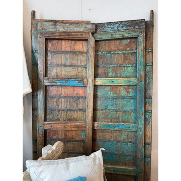 Indian Rajasthani Antique Doors #034 - 115x181cm