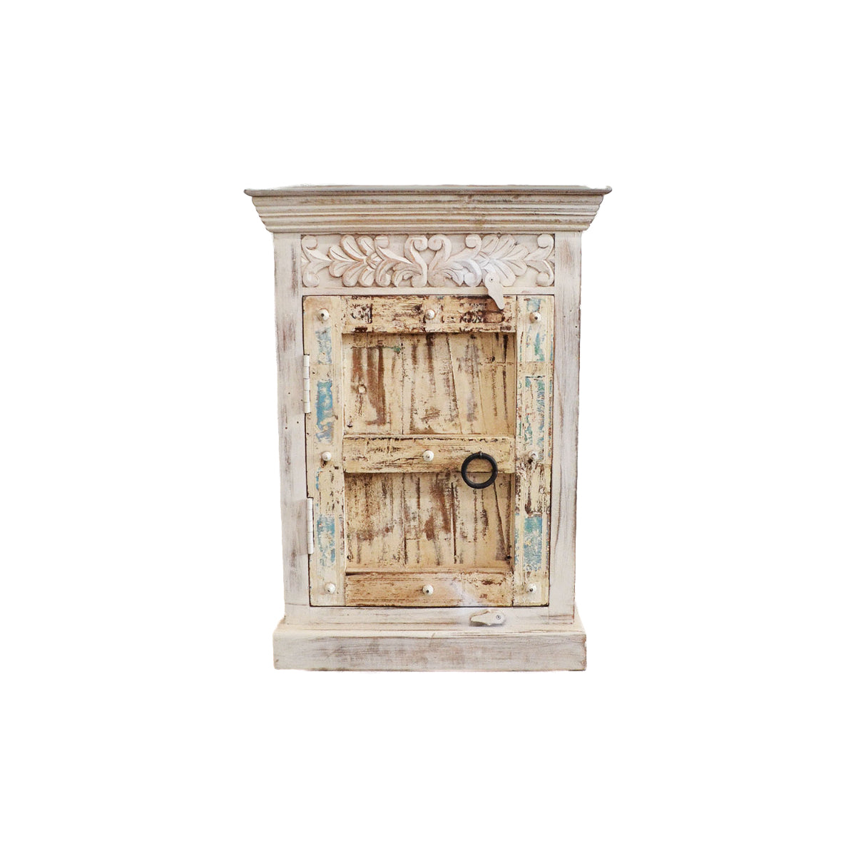 Indian White Wash Timber 60cm Vanity | Assorted Designs